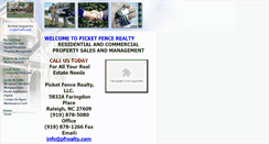 Desktop Screenshot of pfrealty.com